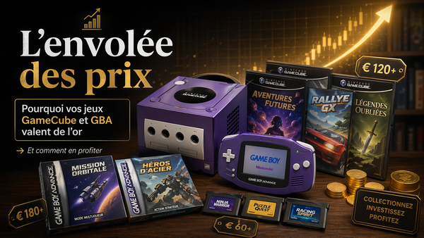 L'Envolée des Prix : Pourquoi vos Jeux GameCube et GBA Valent de l'Or (et comment en profiter) Retro Cash