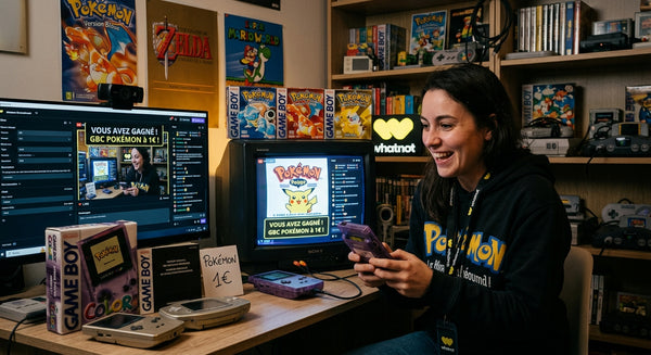Le Live Whatnot qui a Fait Frissonner la Communauté Rétro : Game Boy Color Pokémon à 1€ ! Retro Cash