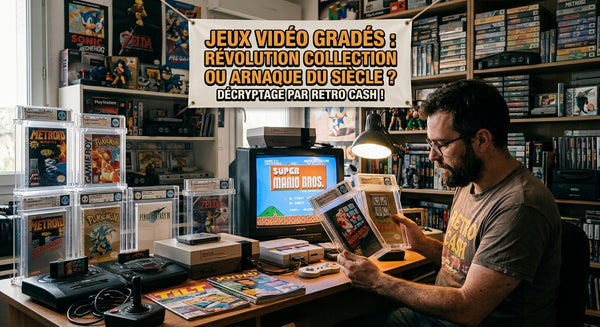Jeux Vidéo Gradés : Révolution Collection ou Arnaque du Siècle ? Décryptage par Retro Cash ! Retro Cash