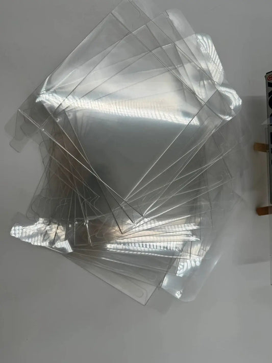 10X Boitier de protection plastique pour jeux Super Famicom ( Crystal Box ) SNES Sfc Nintendo (Copie) Retro CASH