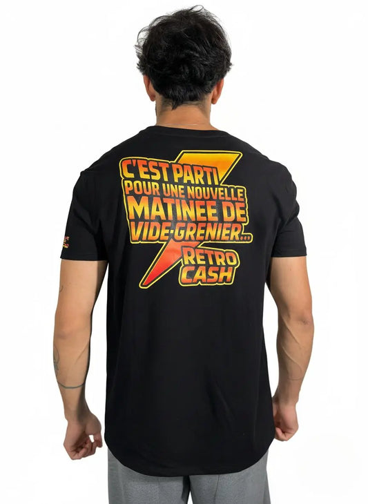 T-shirt Retro Cash - Édition Limitée Vide-Grenier (20 pièces) Retro CASH
