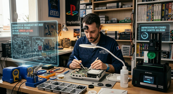 L'Art de la Réparation Rétro en 2026 : Quand l'IA et l'Impression 3D Sauvent Nos Consoles Oubliées Retro Cash