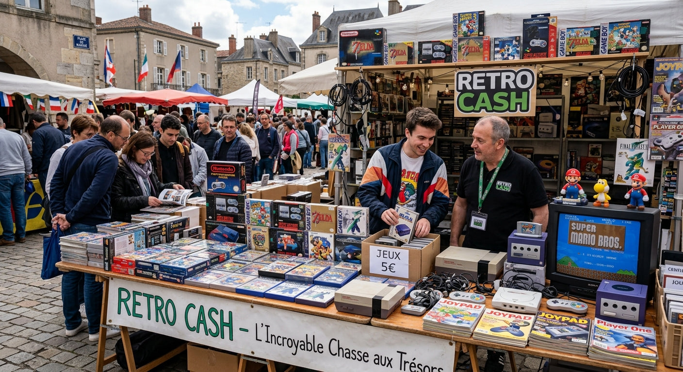 Vide Grenier Légendaire : L'Incroyable Chasse aux Trésors de Retro Cash Retro Cash