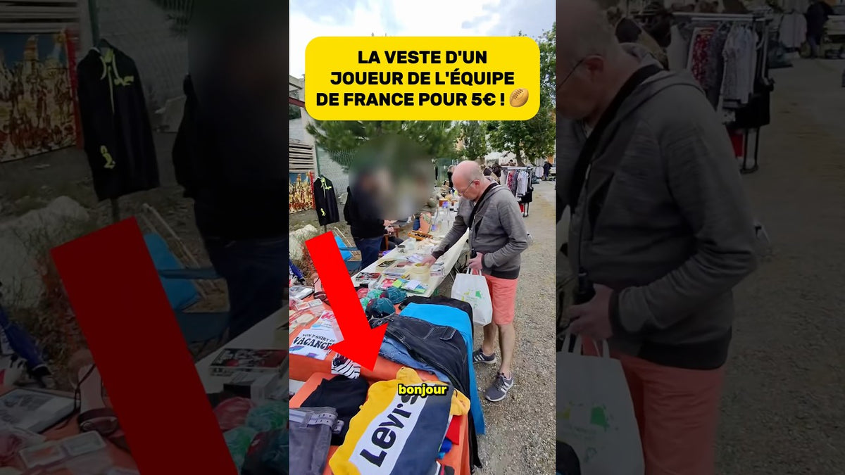 L'Incroyable Affaire du Siècle : La Veste de Nicolas Mas du XV de France à 5 € ! Retro Cash
