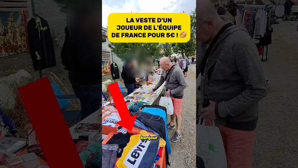 L'Incroyable Affaire du Siècle : La Veste de Nicolas Mas du XV de France à 5 € ! Retro Cash