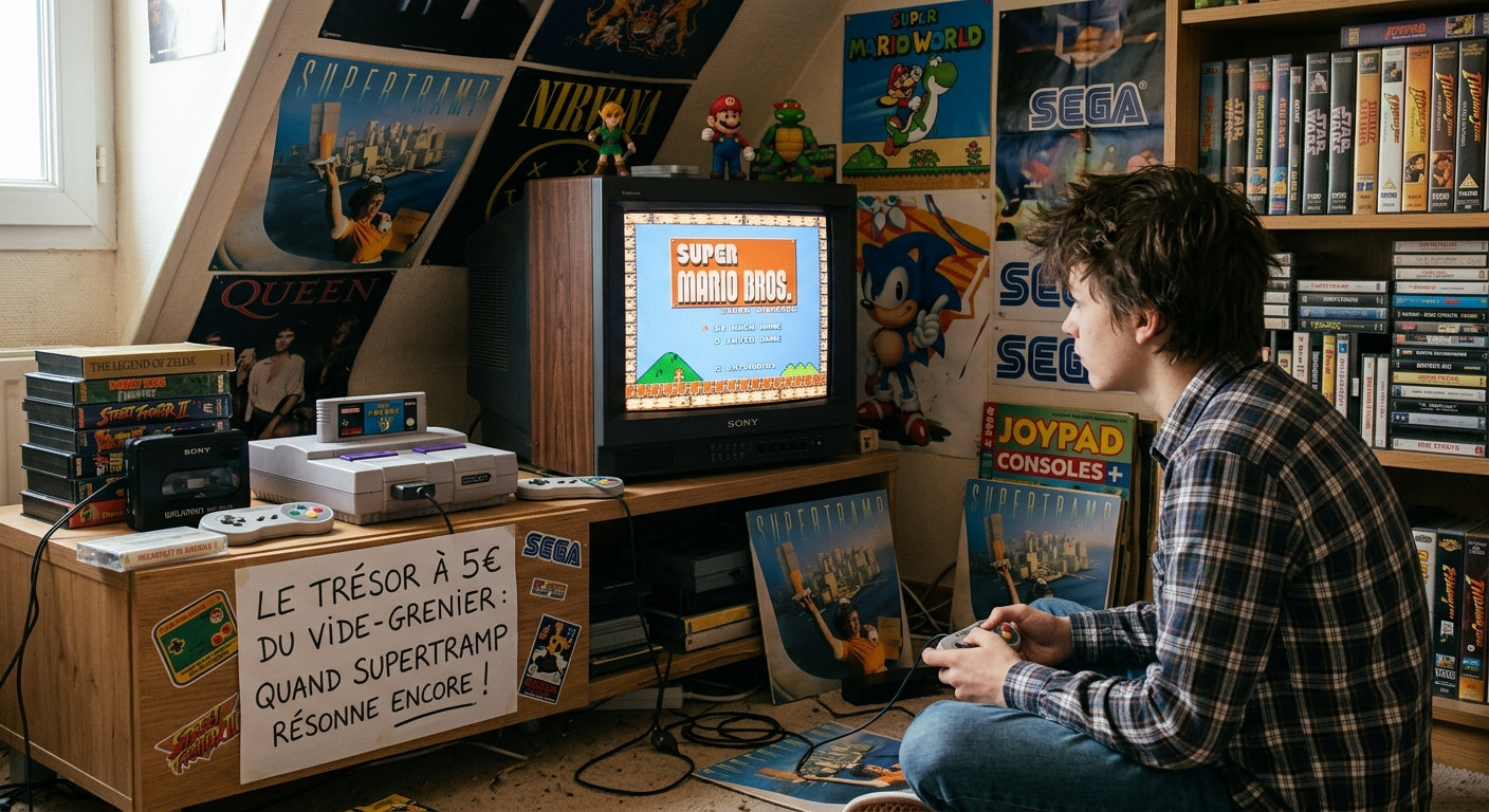 Le Trésor à 5€ du Vide-Grenier : Quand Supertramp Résonne encore ! Retro Cash