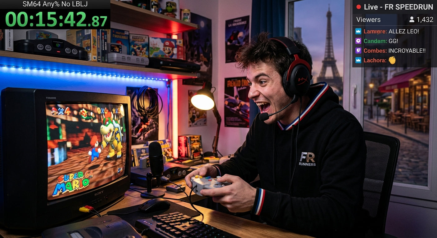 La Vitesse au Cœur du Rétro : Comment la Scène Speedrun Française Redéfinit le Jeu Classique en 2026 Retro Cash