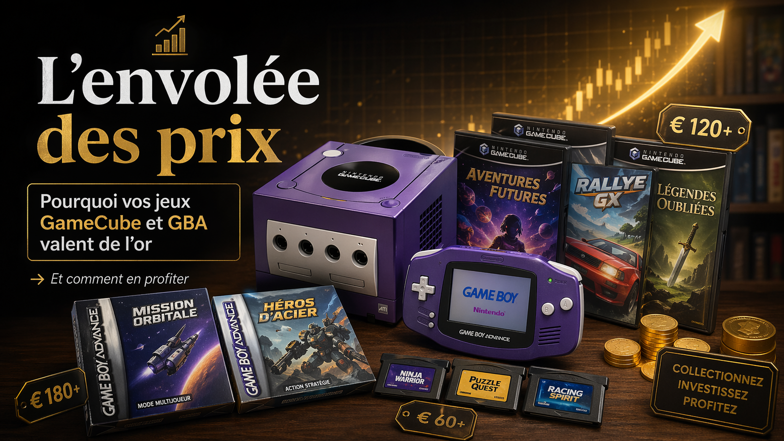 L'Envolée des Prix : Pourquoi vos Jeux GameCube et GBA Valent de l'Or (et comment en profiter) Retro Cash