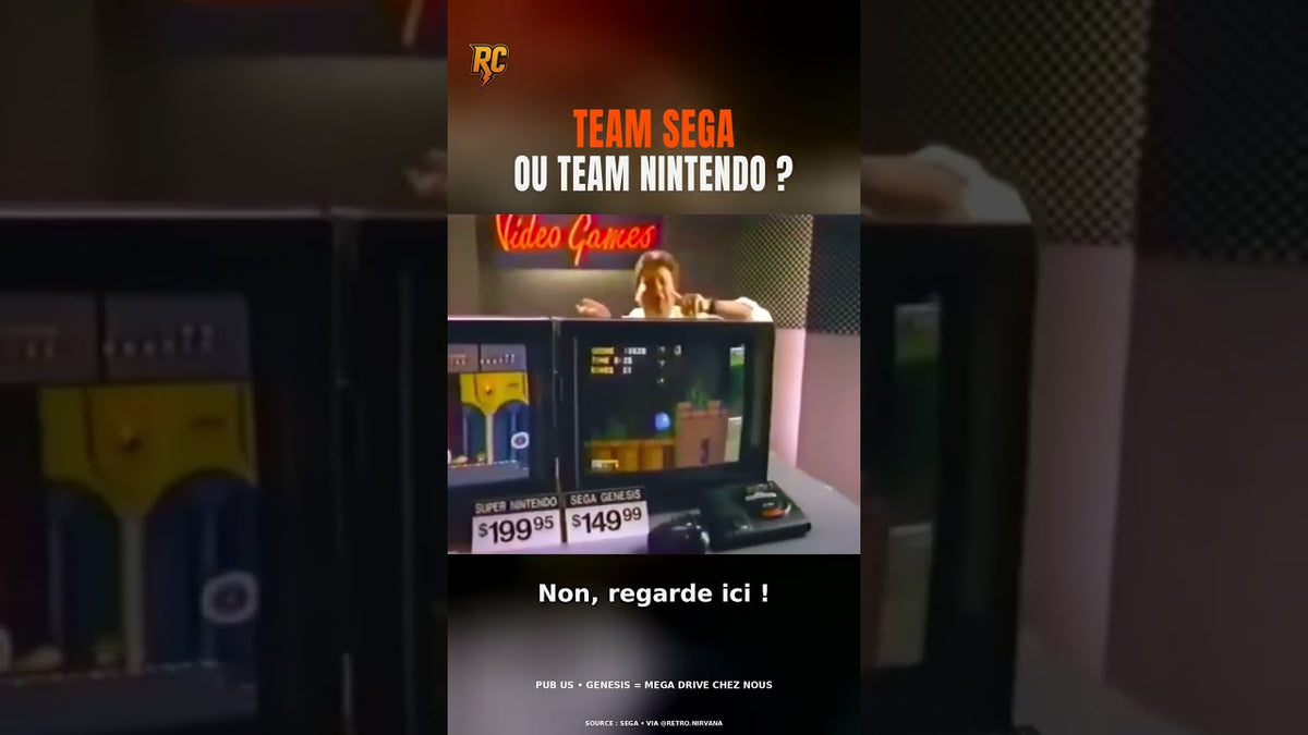 2026 : Le Duel Éternel – Pourquoi le Clash SEGA vs NINTENDO Passionne Toujours (et Notre Vidéo le Prouve) ! Retro Cash