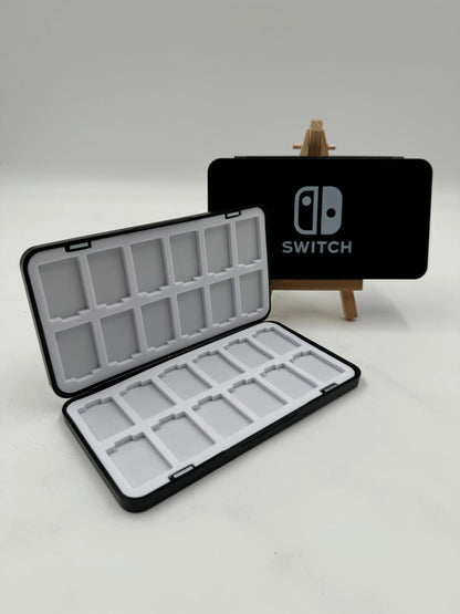 Boîte de rangement pour 24 jeux Nintendo Switch Retro CASH