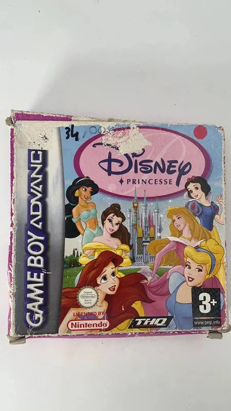 Jeu Disney Princesse - Gameboy Advance Nintendo Game Boy GBA complet Retro Cash