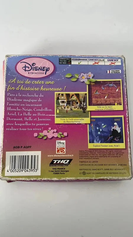 Jeu Disney Princesse - Gameboy Advance Nintendo Game Boy GBA complet Retro Cash
