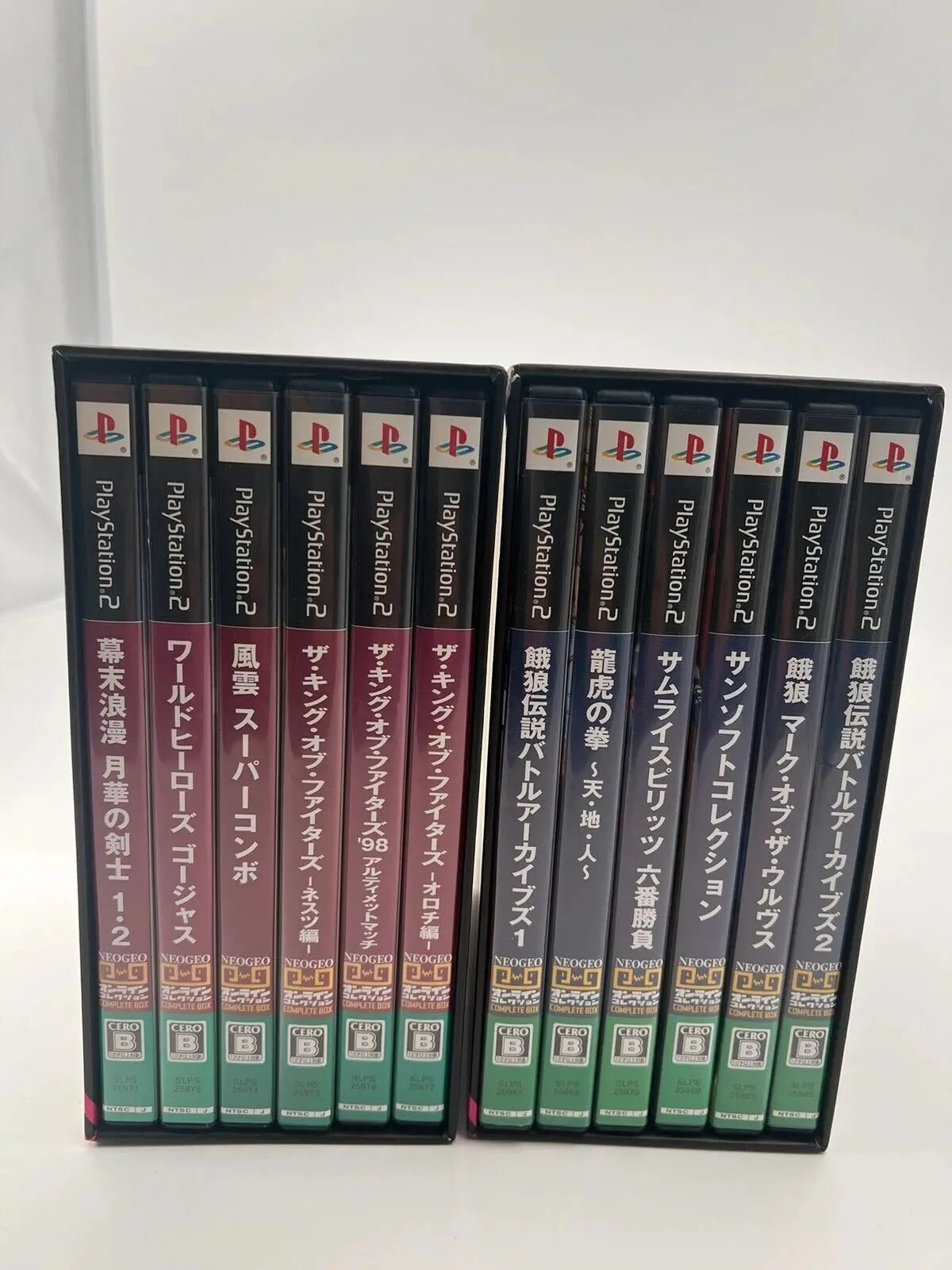 Neo Geo collection PS2 Complete Box 1 & 2 PlayStation 2 Ntsc-J Importation - Retro Cash