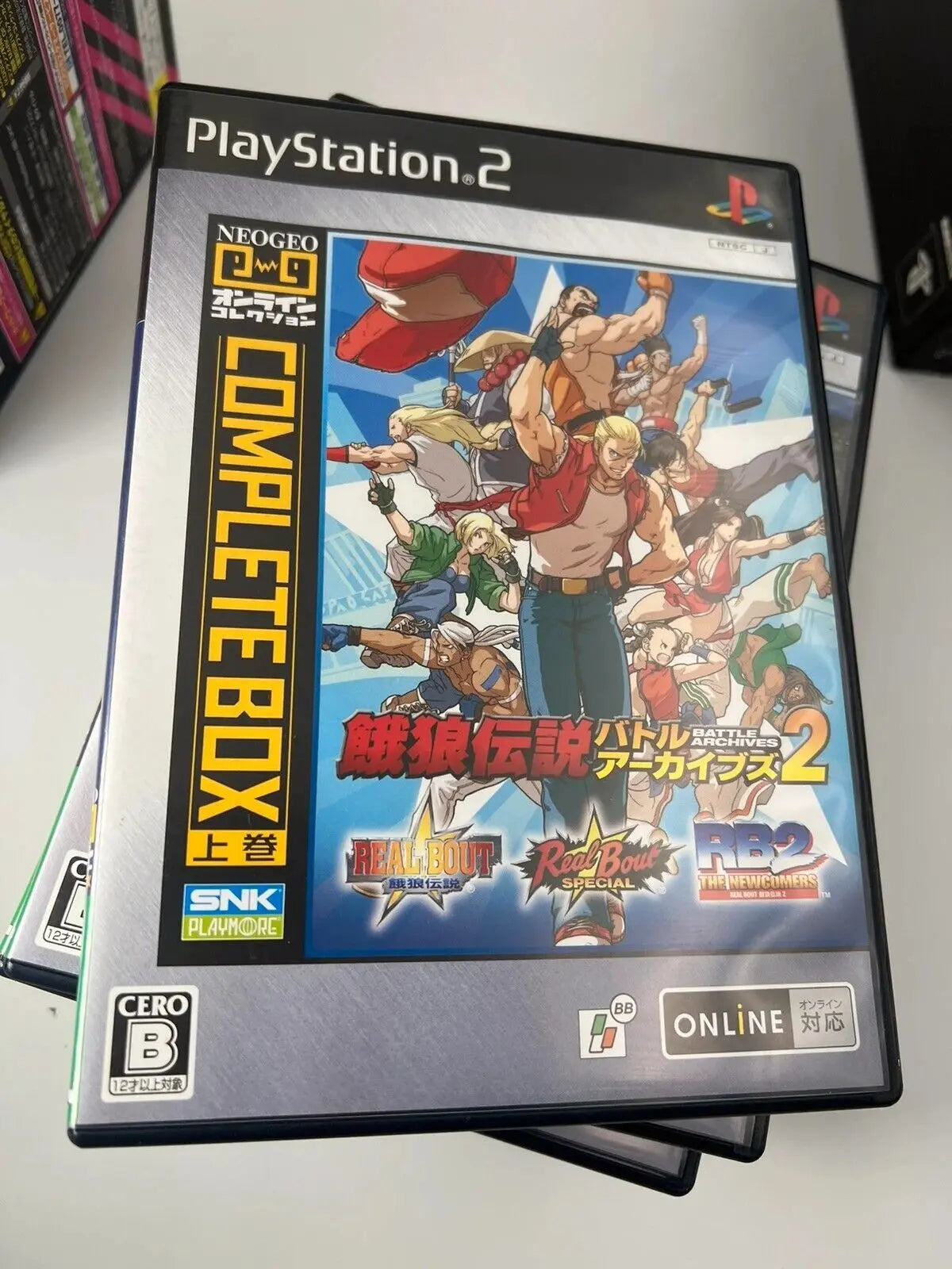Neo Geo collection PS2 Complete Box 1 & 2 PlayStation 2 Ntsc-J Importation - Retro Cash