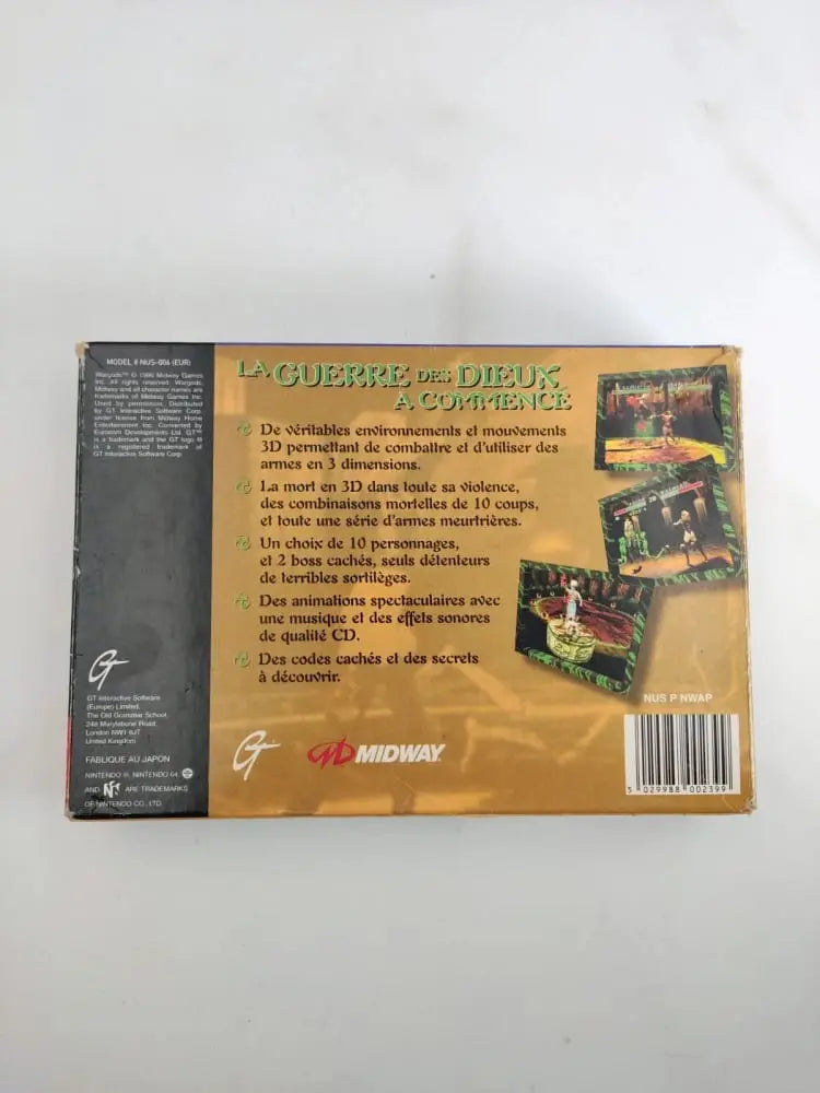 War gods nintendo 64 fra complet Retro CASH