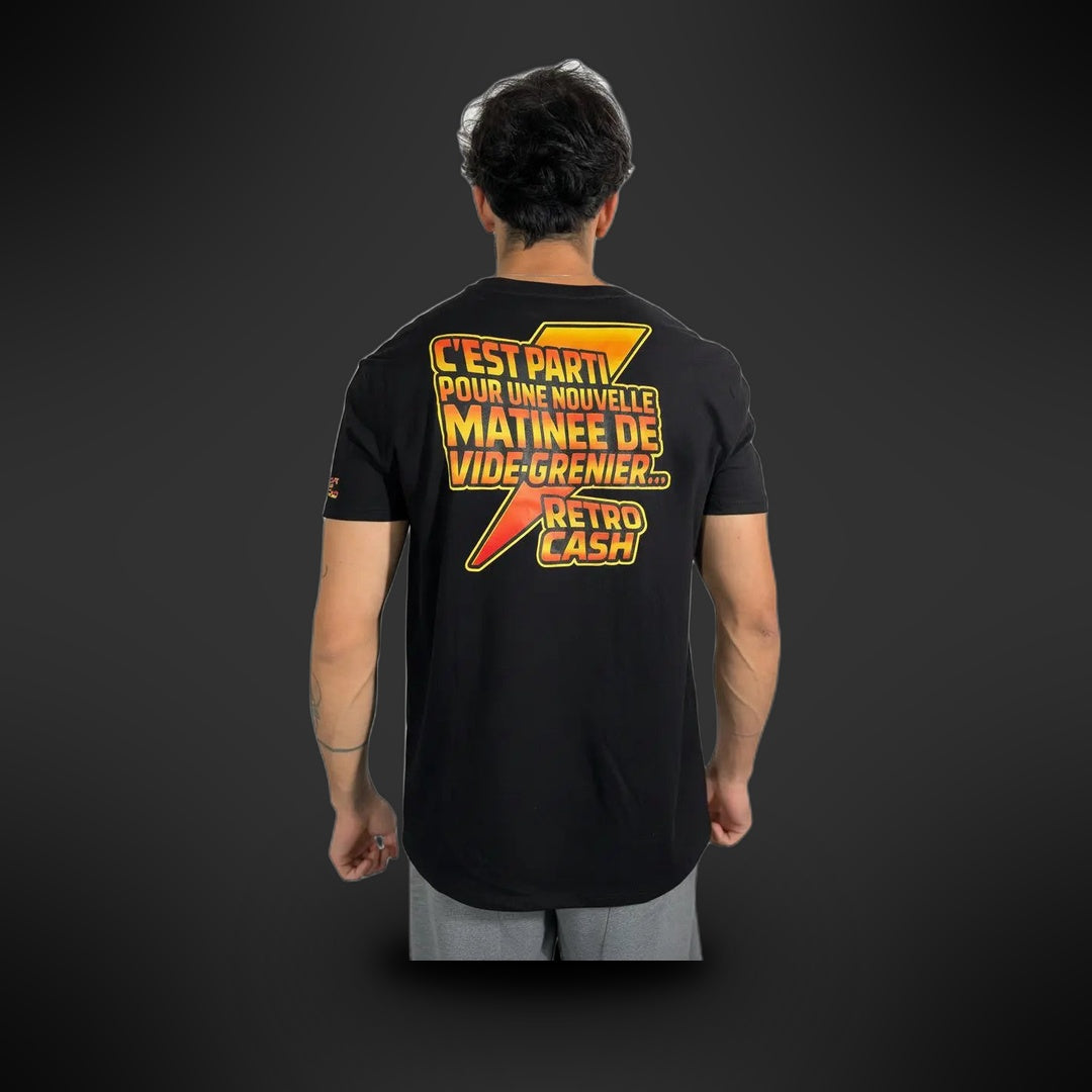 T-shirt Retro Cash - Édition Limitée Vide-Grenier (20 pièces) Retro CASH