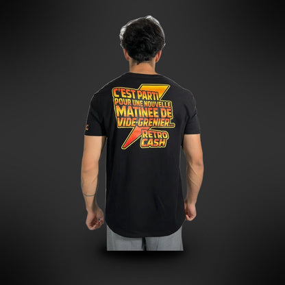 T-shirt Retro Cash - Édition Limitée Vide-Grenier (20 pièces) Retro CASH