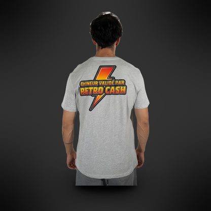 T-Shirt Customisé "CHINEUR VALIDÉ PAR RETRO CASH" - Édition Limitée (20 exemplaires) Retro CASH