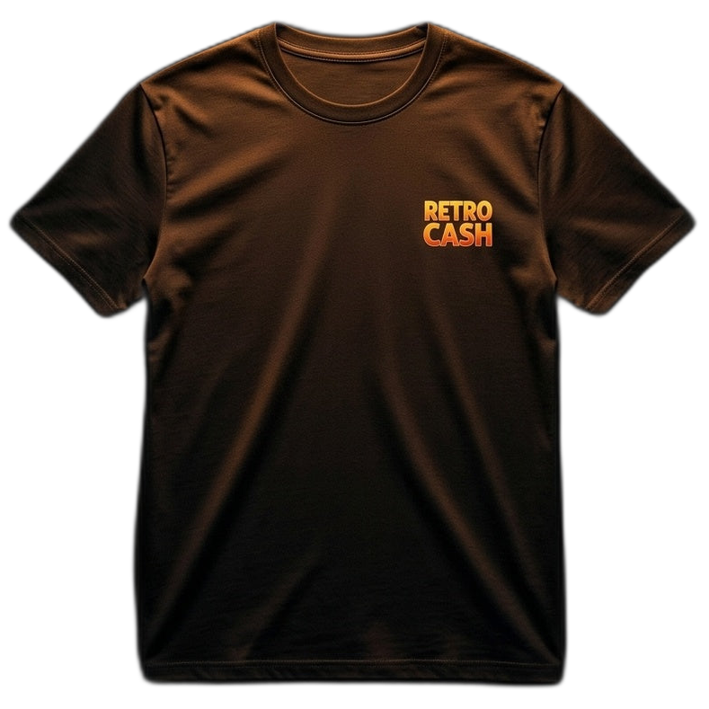 T-shirt Retro Cash - Édition Limitée Vide-Grenier (20 pièces) Retro CASH